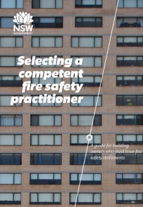 selecting a competent fire safety